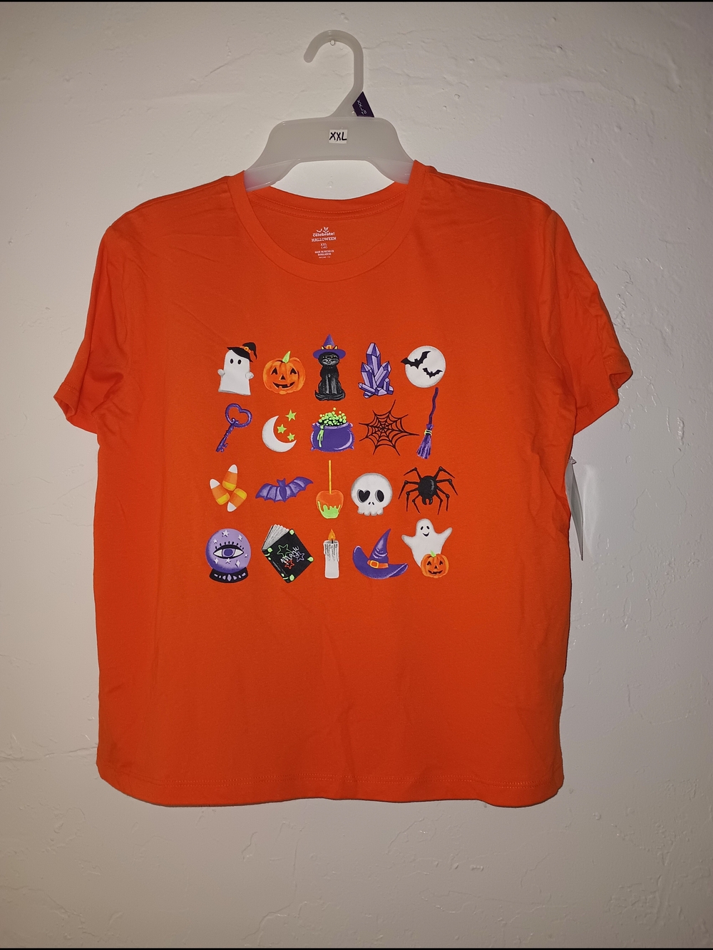 Celebrate! Halloween Girls' Orange Icon Shirt